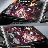 Demon Slayer Love Car Sun Shade Auto Shades