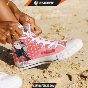 Demon Slayer Makomo High Top Shoes Custom Anime Shoes