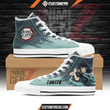 Demon Slayer Miuchiro Tokito High Top Shoes Custom Anime