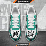 Demon Slayer Muichiro Tokito Air Sneakers Custom Anime Shoes