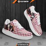 Demon Slayer Nezuko symbol Air Sneakers Custom Anime Shoes