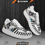 Demon Slayer Obanai Iguro Air Sneakers Custom Anime Shoes