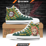 Demon Slayer Sabito High Top Shoes Custom Anime Shoes