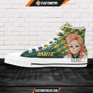 Demon Slayer Sabito High Top Shoes Custom Anime Shoes