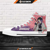 Demon Slayer Shinobu High Top Shoes Custom Anime Shoes