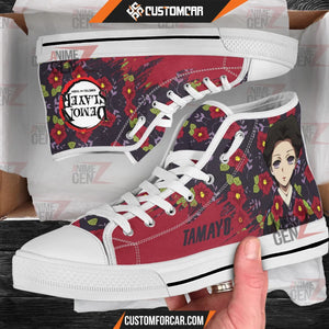 Demon Slayer Tamayo High Top Shoes Custom Anime Shoes