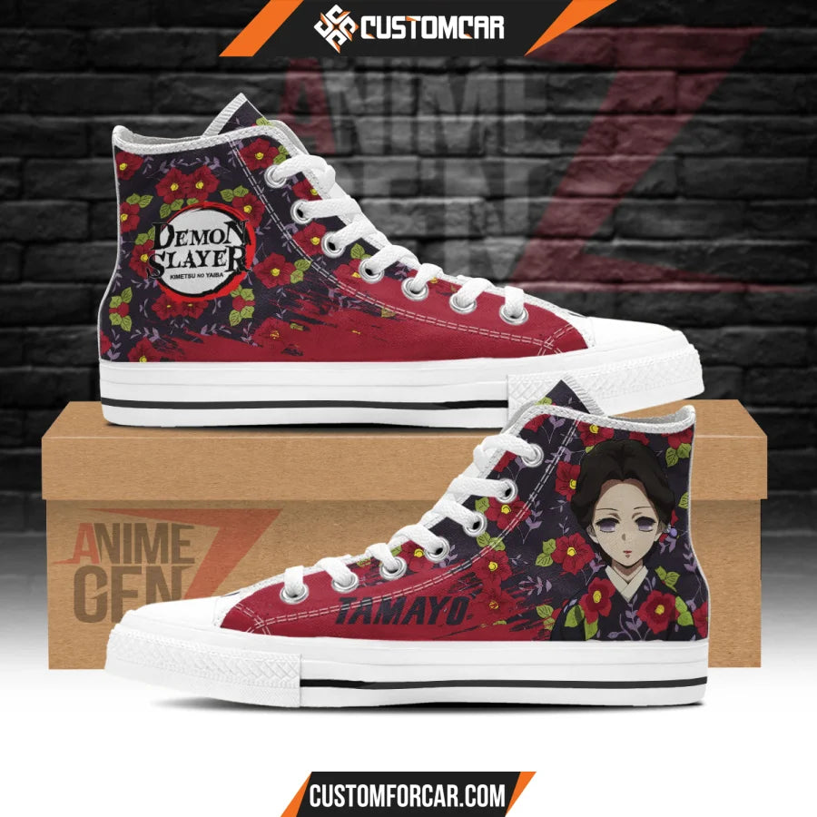 Demon Slayer Tamayo High Top Shoes Custom Anime Shoes