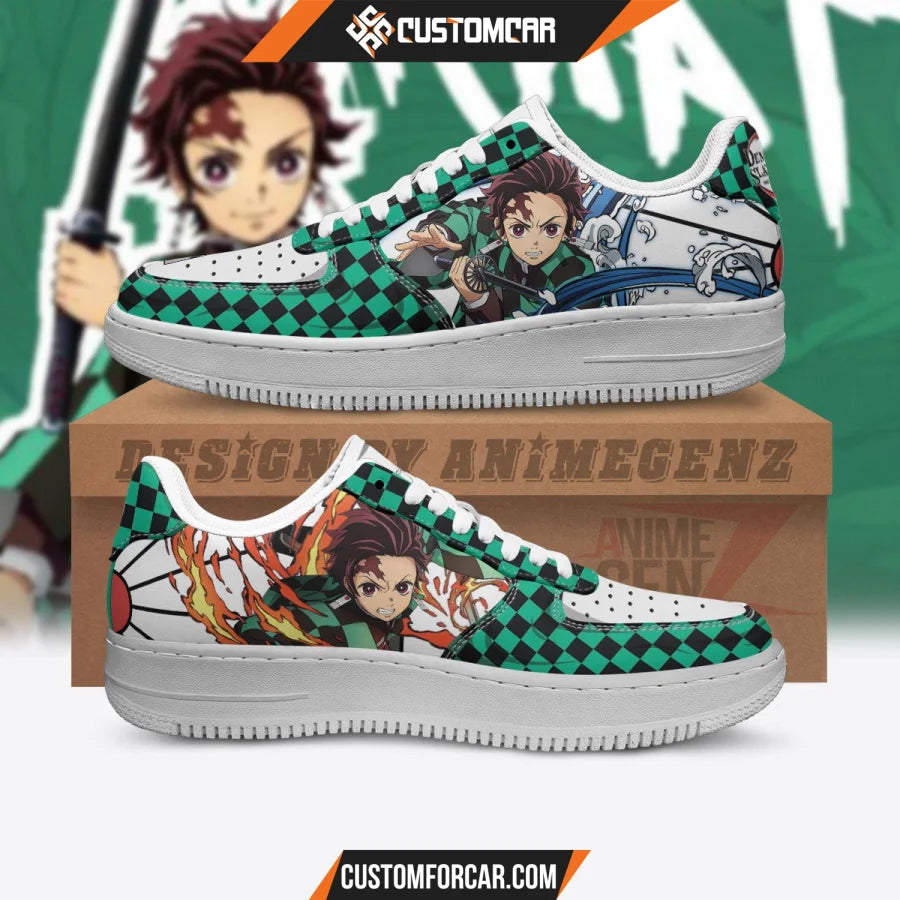 Demon Slayer Tanjiro Air Sneakers Custom Anime Shoes