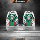 Demon Slayer Tanjiro Air Sneakers Custom Anime Shoes