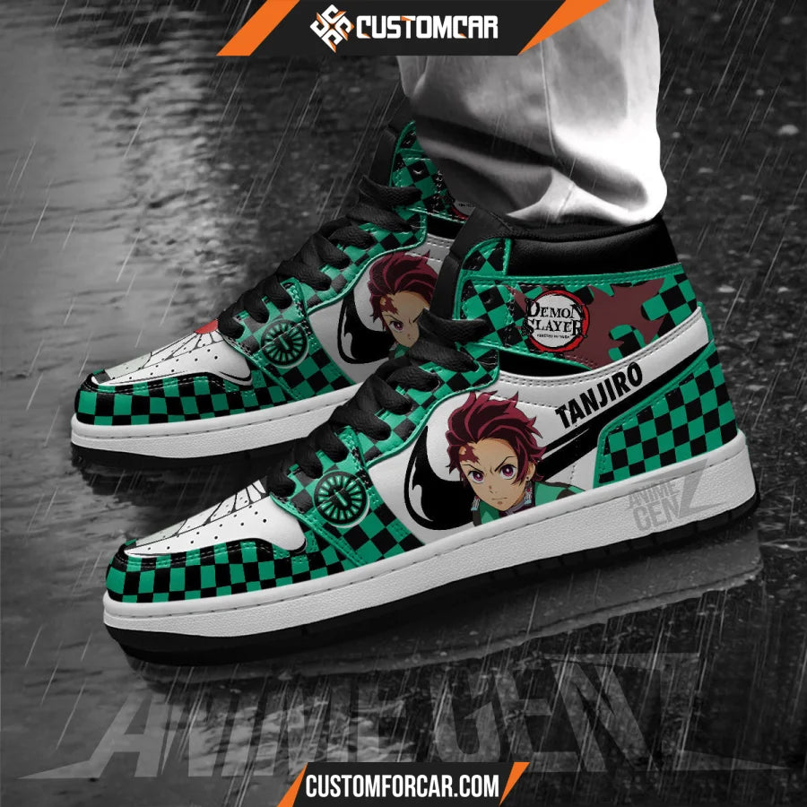 Demon Slayer Tanjiro JD Sneakers Custom Anime Shoes