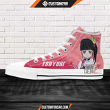 Demon Slayer Tsuyuri High Top Shoes Custom Anime Shoes