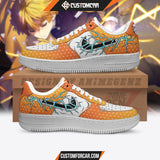 Demon Slayer Zenitsu Air Sneakers Custom Anime Shoes