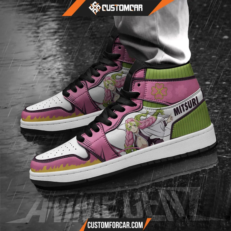 Demon Slayers Mitsuri Kanroji JD Sneakers Custom Anime Shoes