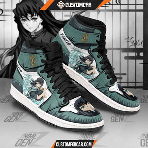 Demon Slayers Muichiro Tokito JD Sneakers Custom Anime Shoes