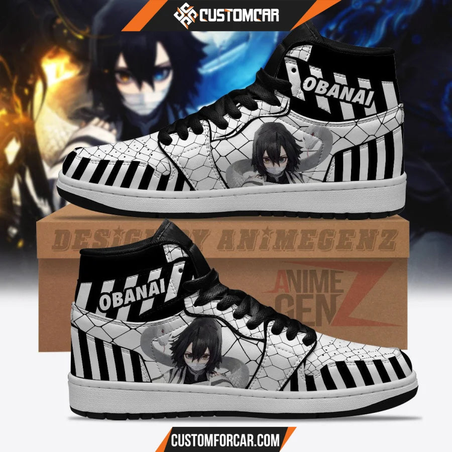 Demon Slayers Obanai Iguro Serpent Hashira JD Sneakers