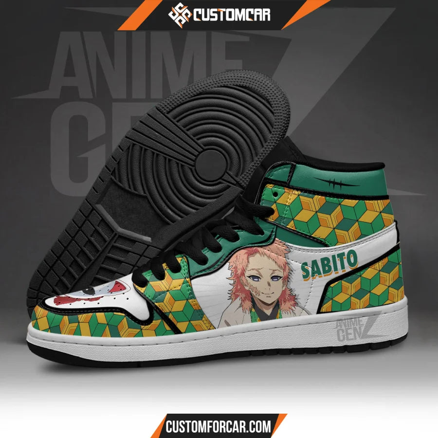 Demon Slayers Sabito JD Sneakers Custom Anime Shoes