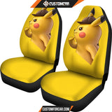 Detective Pikachu Pokemon Car Seat Covers - Car Seat Covers 