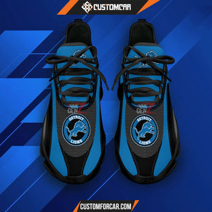 Detroit Lions Clunky Sneakers NFL Custom Sport Shoes