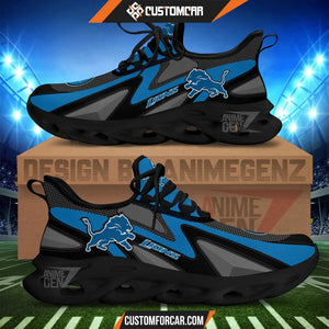 Detroit Lions Clunky Sneakers NFL Custom Sport Shoes