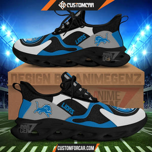 Detroit Lions Clunky Sneakers NFL Custom Sport Shoes