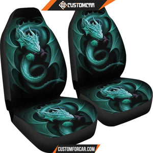 Dragon Art Design Animals Fantasy Car Seat Covers R031309 - 