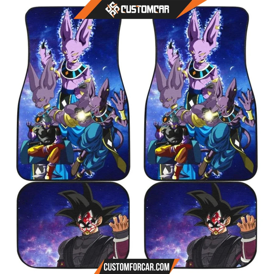 Dragon Ball Anime Car Floor Mats | Beerus Super Power Vs 