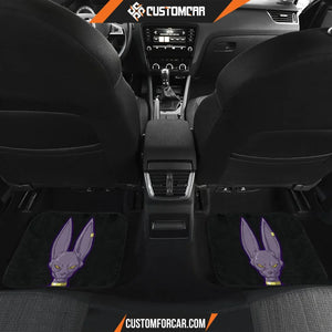 Dragon Ball Anime Car Floor Mats | DB Beerus Universe Power 