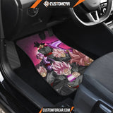 Dragon Ball Anime Car Floor Mats | DB Evil Black Goku Pink 