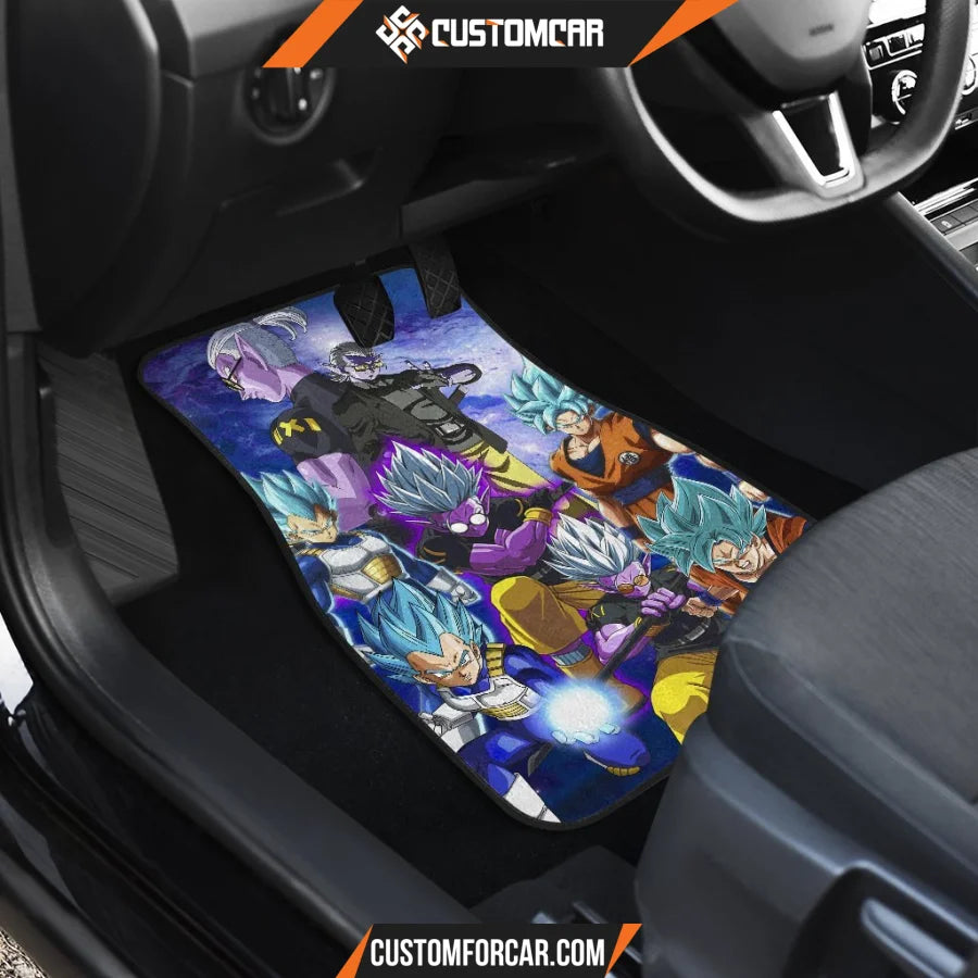 Dragon Ball Anime Car Floor Mats | DB Goku And Vegeta Vs 