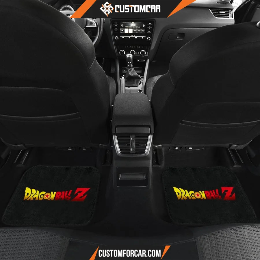 Dragon Ball Anime Car Floor Mats | DB Goku And Vegeta Vs 