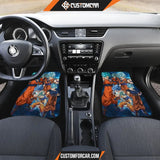 Dragon Ball Anime Car Floor Mats | DB Goku Blue Hair 