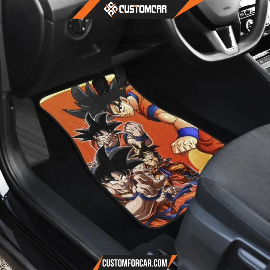 Dragon Ball Anime Car Floor Mats | DB Goku Fighting Power 