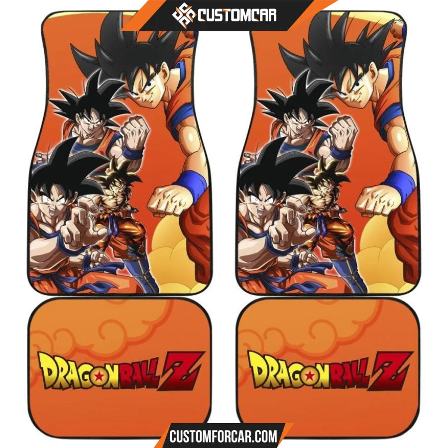 Dragon Ball Anime Car Floor Mats | DB Goku Fighting Power 