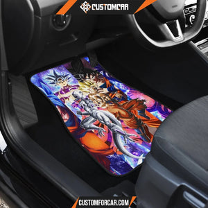 Dragon Ball Anime Car Floor Mats | DB Goku Level Up Super 