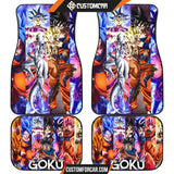 Dragon Ball Anime Car Floor Mats | DB Goku Level Up Super 