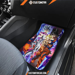 Dragon Ball Anime Car Floor Mats | DB Goku Level Up Super 