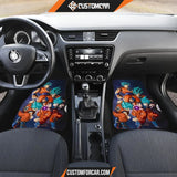 Dragon Ball Anime Car Floor Mats | DB Goku Purple Power 