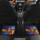 Dragon Ball Anime Car Floor Mats | DB Goku Purple Power 