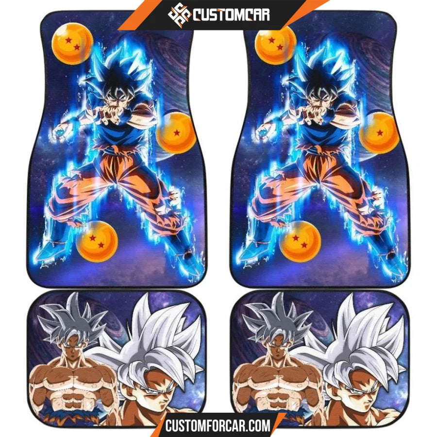 Dragon Ball Anime Car Floor Mats | DB Goku Ultra Dragon Ball