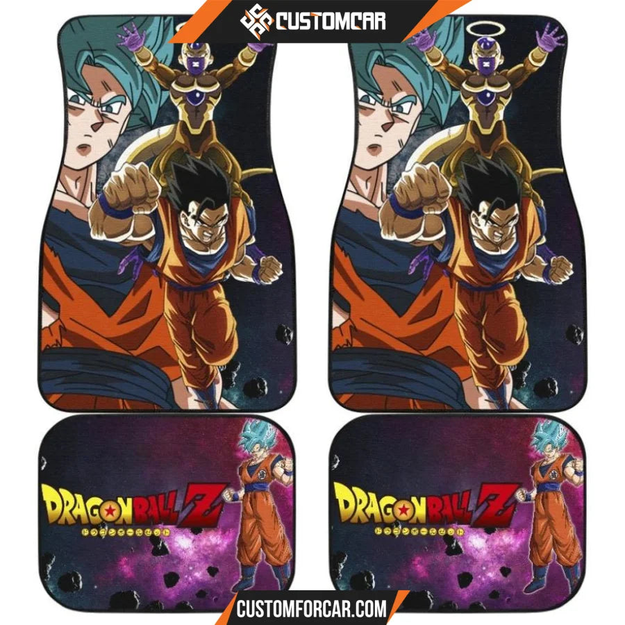 Dragon Ball Anime Car Floor Mats | DB Goku Ultra Universe Vs