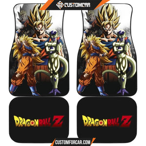 Dragon Ball Anime Car Floor Mats | DB Goku Universe Yellow 