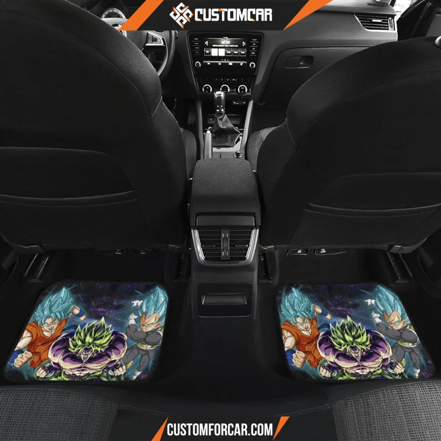 Dragon Ball Anime Car Floor Mats | DB Goku Vegeta Vs Super 