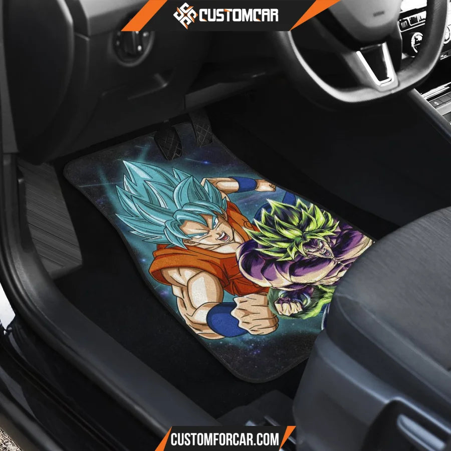 Dragon Ball Anime Car Floor Mats | DB Goku Vegeta Vs Super 