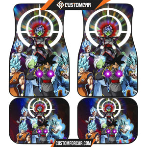 Dragon Ball Anime Car Floor Mats DB Goku Vegeta Vs Villains