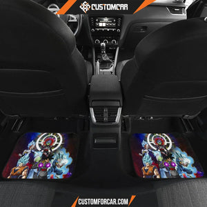 Dragon Ball Anime Car Floor Mats DB Goku Vegeta Vs Villains