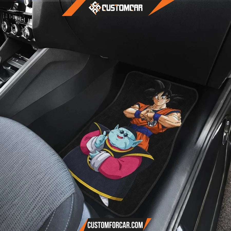 Dragon Ball Anime Car Floor Mats | DB Goku With Halo And 