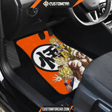 Dragon Ball Anime Car Floor Mats | DB Goku Yellow Hair 