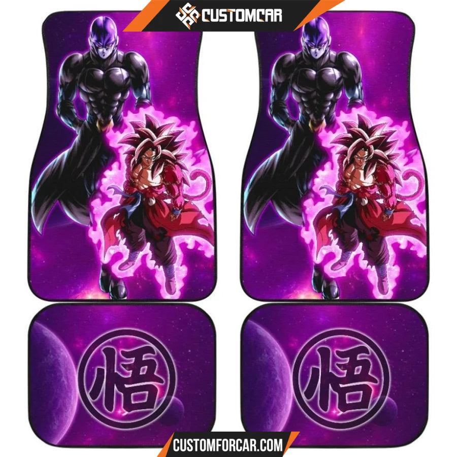 Dragon Ball Anime Car Floor Mats | DB Monkey Goku Vs Hit 