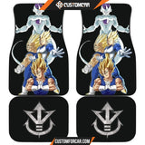 Dragon Ball Anime Car Floor Mats | DB Saiyan Vegeta Yellow 