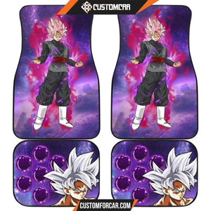 Dragon Ball Anime Car Floor Mats | DB Super Black Goku Seven